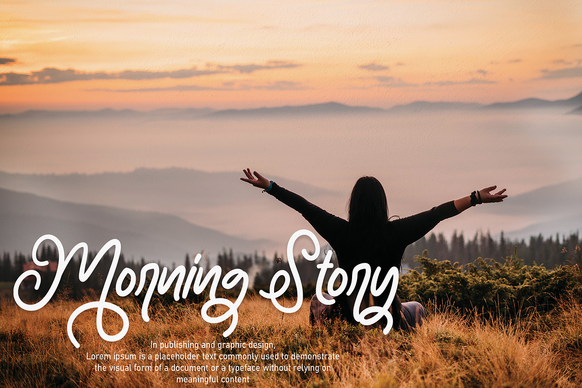 Mandala | Script Font, a Script Font by Scratchones (Photo 6 of 6)
