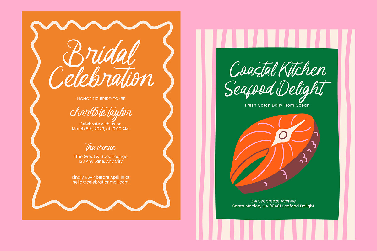 Cafe Barcelona - Script Font, a Script Font by Sronstudio (Photo 2 of 10)