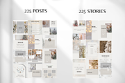 White Christmas Instagram Templates, a Social Media Template by SociallyyCreative (Thumbnail 3 of 10)