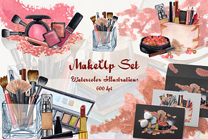 Make Up Watercolor Set