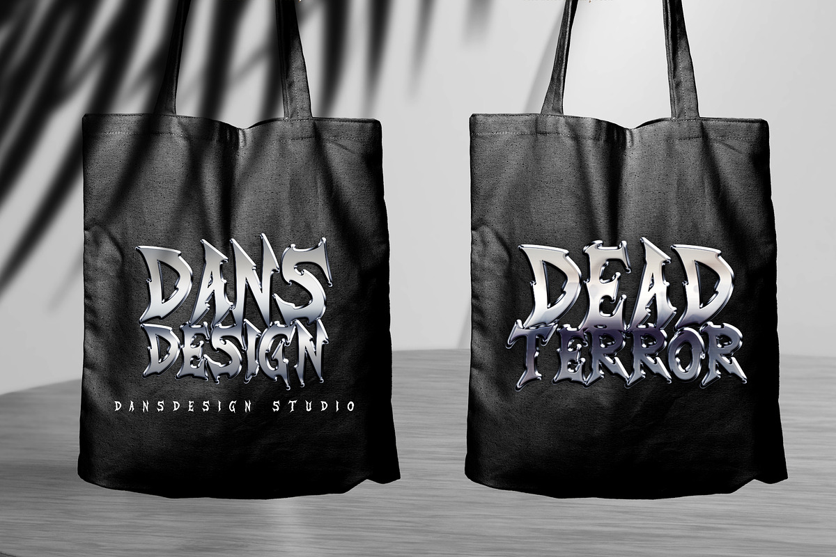 Novocane – Horror Metal Display Font, a Blackletter Font by dansdesign (Photo 1 of 12)