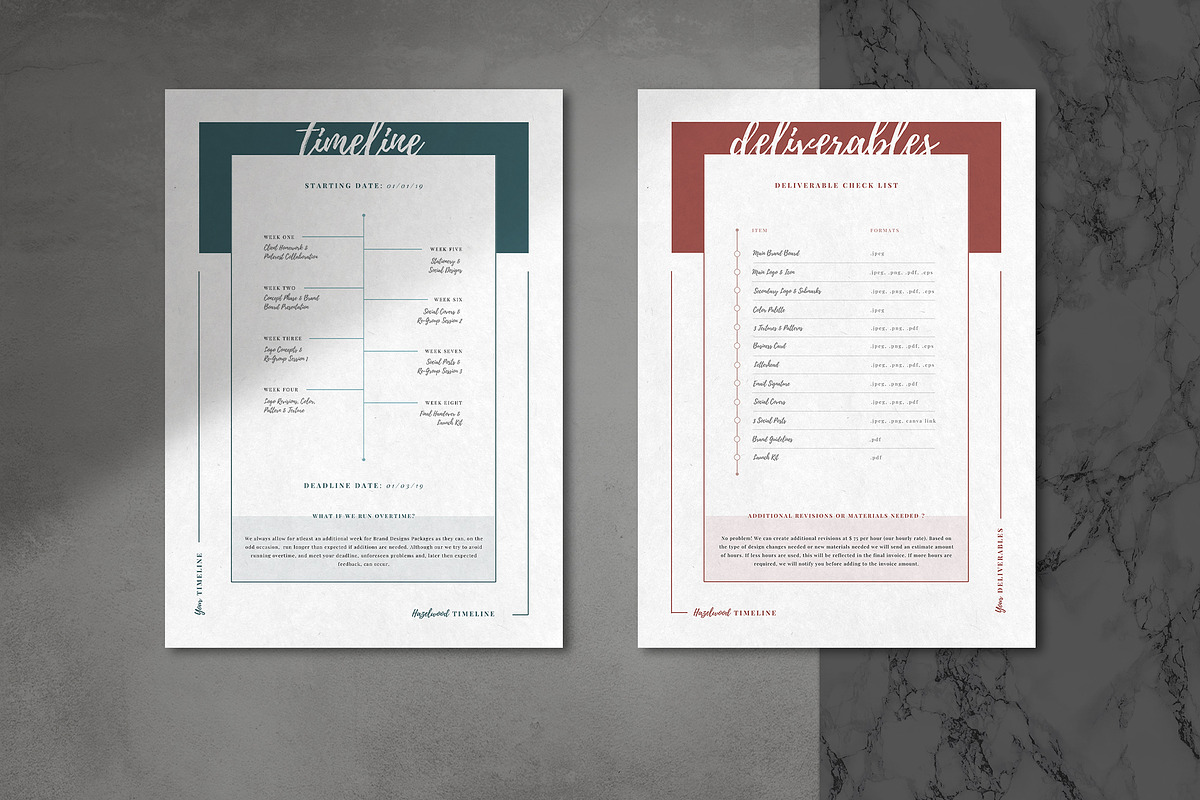HAZELWOOD | Welcome Guide Canva, a Presentation Template by Marigold Studios (Photo 7 of 8)