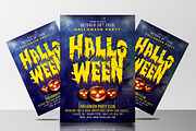 Halloween Party Flyers Bundle, a Flyer Template by AfzaalGraphics (Thumbnail 8 of 19)