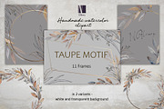 TAUPE MOTIF | frames & bouquets, an Illustration by NGliory (Thumbnail 3 of 7)