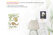 Peonies & Gold light watercolor set, an Object Graphic by Integrity_store (Thumbnail 8 of 8)