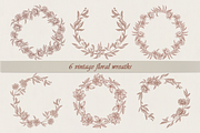 Vintage Floral collection, a Decorative Illustration by DamriNa art (Thumbnail 6 of 10)