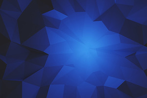 Triangle Texture Geometric Background Blue Black