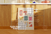 MILLIE | Kitchen Frame Mockup Set, a Household Mockup by SoleilHomeMockups (Thumbnail 2 of 12)