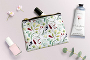 Watercolor peony and eucalyptus, a Decorative Illustration by marie dricot (Thumbnail 6 of 11)