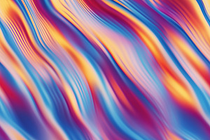 Seamless vibrant abstract background featuring flowing waves of colors includin, a Pattern Graphic by Textures & Backgrounds