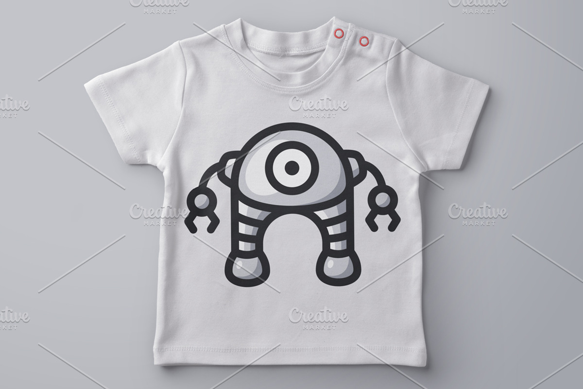 Robot Logo Design, a Branding & Logo Template by pne-design (Photo 3 of 3)