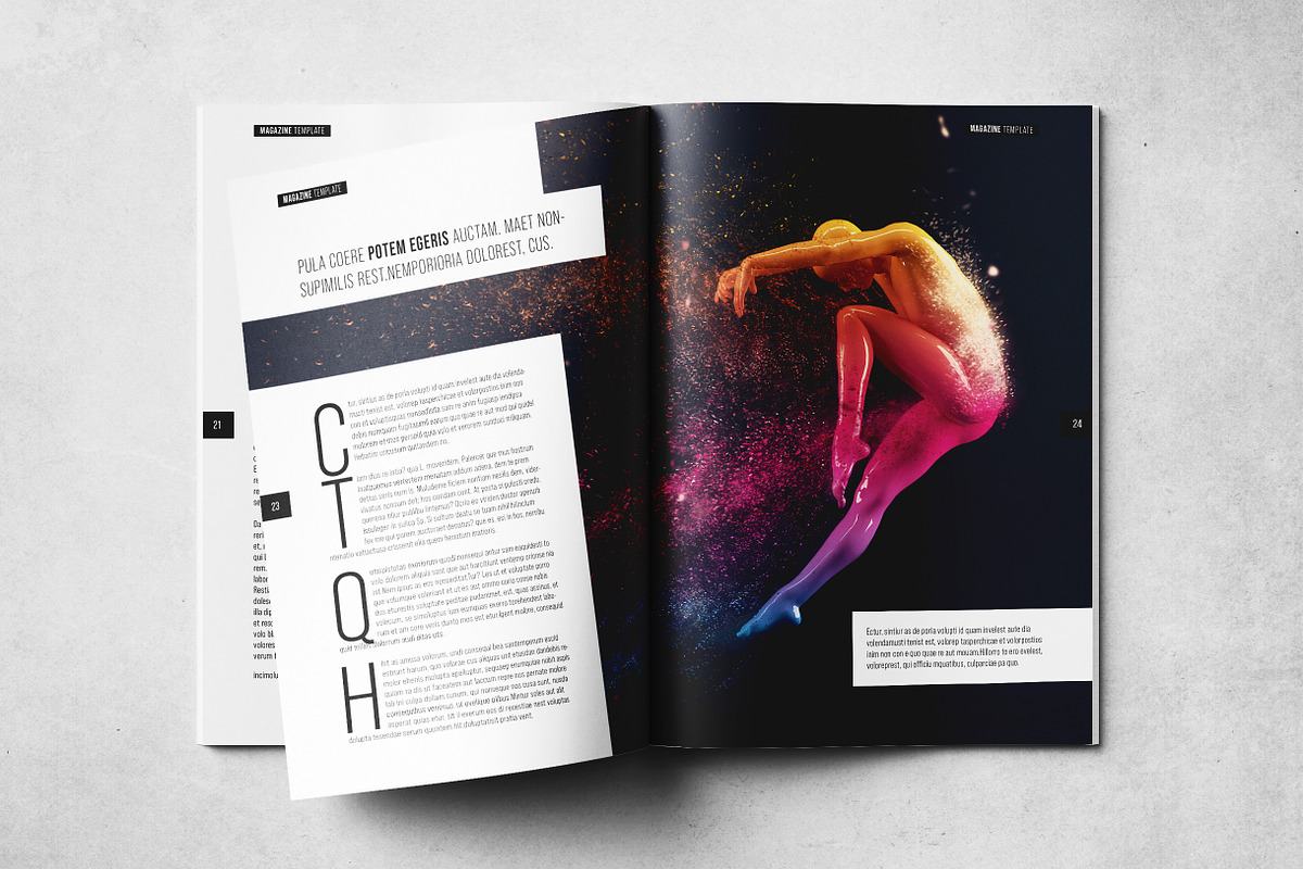 Creative Magazine Layout