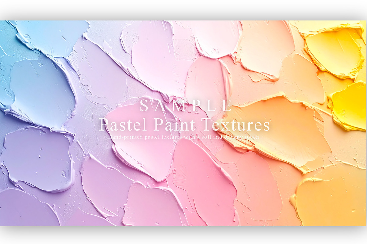 16 Pastel Paint Textures, a Texture Graphic by NOMO DESIGN (Photo 8 of 17)