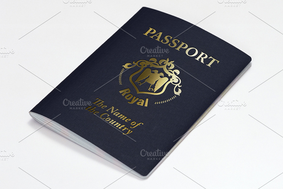 Passport Mockup, an Advertising Mockup by Illusiongraphic (Photo 2 of 3)