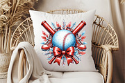 Baseball with black bow PNG, an Illustration by DreamCafeArt (Thumbnail 6 of 7)