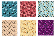Halloween Seamless Pattern Bundle, an Illustration by Designworld (Thumbnail 4 of 5)