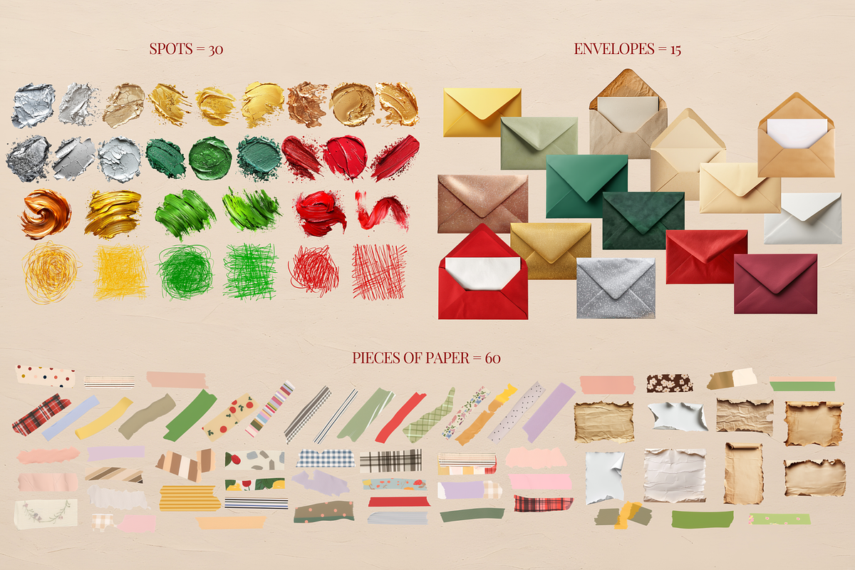 Christmas Collage, an Object Graphic by barsrsind (Photo 7 of 8)