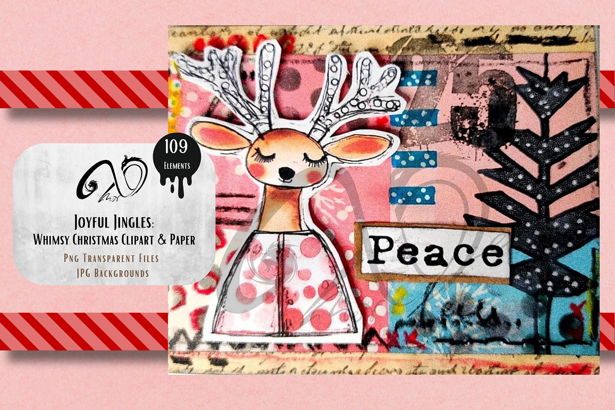 Joyful Jingles: Whimsy Christmas, an Animal Illustration by NiiiNArt (Photo 5 of 7)
