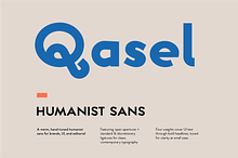 Qasel Sans — A Humanist Sans Serif