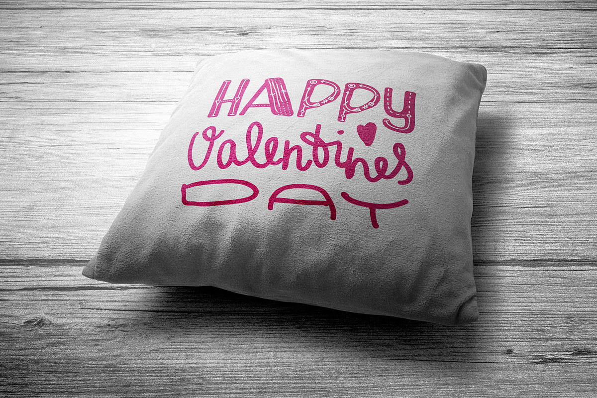 Cute alphabet for Valentine's Day, an Object Graphic by Alyonka_lis (Photo 7 of 7)