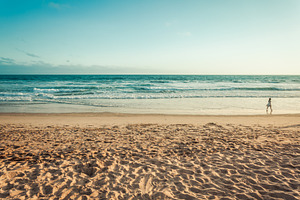 Beach in santa monica containing santa monica, california, and ca