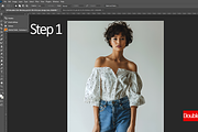 Off Shoulder Top Mockup, an Apparel Mockup by Nora Gad (Thumbnail 10 of 14)