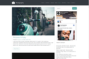 Photography Gallery WordPress Theme, a WordPress Template by Visualmodo (Thumbnail 18 of 21)