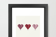 25 Origami Paper Hearts, an Object Graphic by katyapolo (Thumbnail 3 of 3)