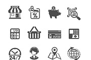 Internet Shopping, an Outline Icon by TAlex (Thumbnail 4 of 7)