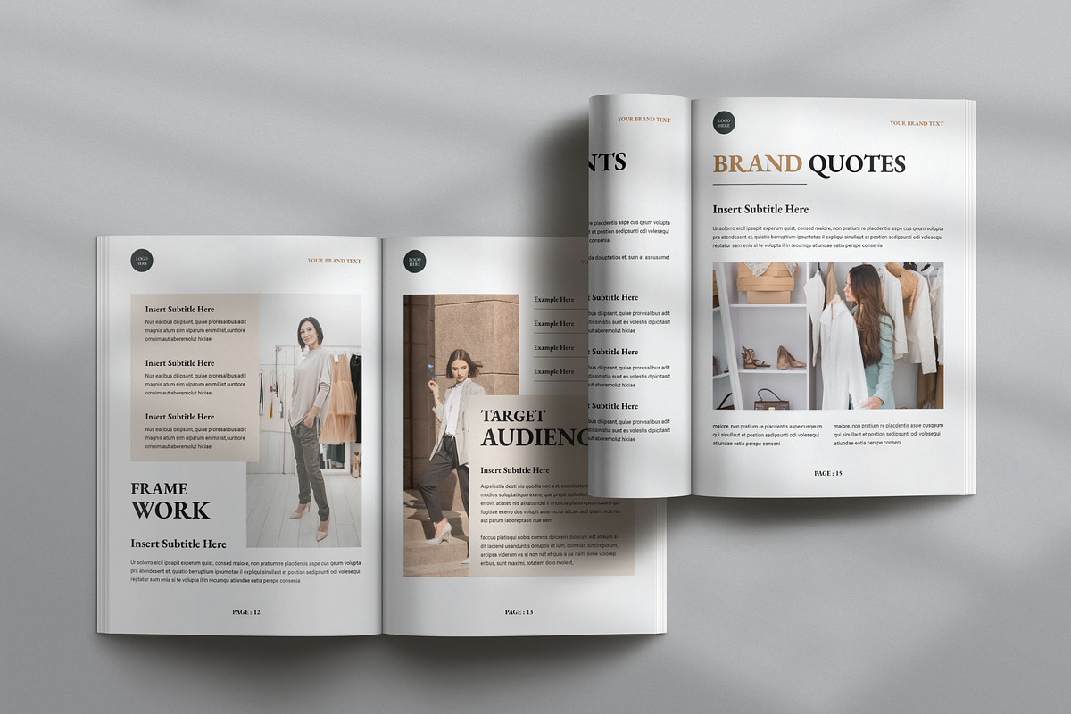 Brand Strategy Template, a Brochure Template by RsmBoutique2021 (Photo 5 of 5)