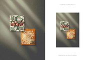 Two Horizontal Postage Stamp, an Advertising Mockup by Custom Scene (Thumbnail 8 of 11)
