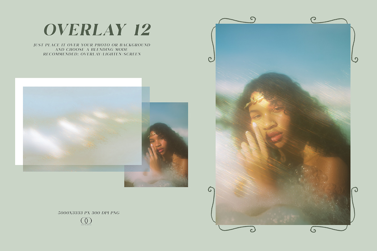 Dreamy Mermaid Shining Overlays, a Texture Graphic by Kaleriia (Photo 13 of 17)