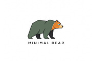 Minimal Bear Geometric, a Branding & Logo Template by Logocreative (Thumbnail 1 of 2)
