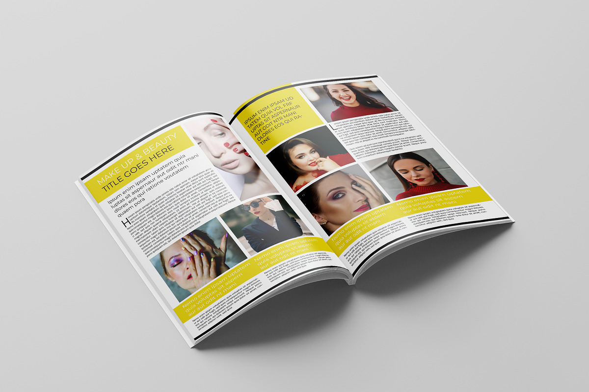 Multipurpose Magazine Template, a Magazine Template by retrographix (Photo 10 of 22)