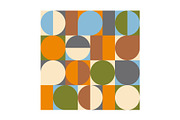 Geometric Mid Century Modern Pattern, a Pattern Graphic by Neo Geo (Thumbnail 2 of 11)
