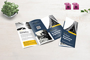 Trifold Business Agency Brochure, a Brochure Template by yanindesign (Thumbnail 1 of 3)