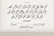 The Lone Muse Romantic Script Font, a Script Font by AnMark (Thumbnail 8 of 11)
