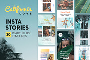 Instagram Stories - California Love, a Social Media Template by The Wedding Shop (Thumbnail 1 of 7)