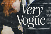 The Very Vogue Serif Family, a Serif Font by Nicky Laatz (Thumbnail 1 of 37)