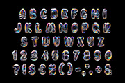 BubbleLuxe Font, a Sans Serif Font by Handmadefont (Thumbnail 2 of 13)