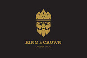 Golden King Logo, a Branding & Logo Template by Magda (Thumbnail 1 of 3)