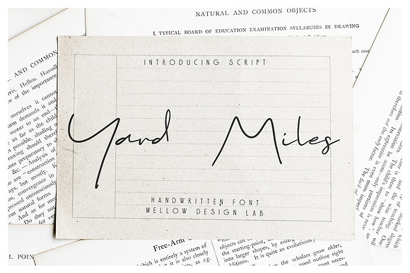Yard Miles script preview 8