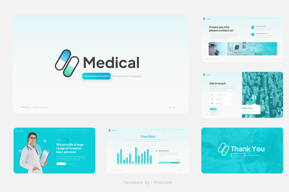 Hospital and Health Care Keynote, a Presentation Template by Pixslides (Photo 7 of 7)