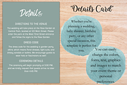 Minimalist Wedding Invitation, an Invitation Template by Talentex Invitations (Thumbnail 3 of 4)