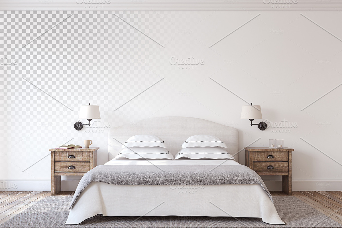 FARMHOUSE STYLE Wall&Frame Mockups, a Poster Template by MyHomeMockups (Photo 8 of 12)