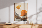 Minimal Japandi Wall Art Bundle, a Poster Template by Pixeness Studio (Thumbnail 6 of 9)