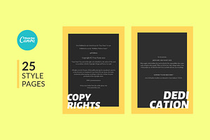 Canva Yellow Ebook Template