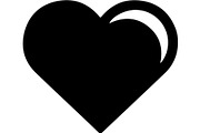 Heart Shape Silhouette, an Object Graphic by Creativeshirt (Thumbnail 2 of 19)