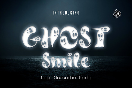 Ghost Smile - Cute Font