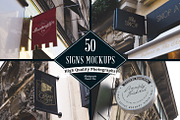100 Signs & Facades Mockups, a Product Mockup by Madebyvadim (Thumbnail 2 of 5)
